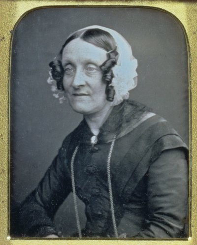 Sarah Faraday, Ehefrau von Michael Faraday (1791-1867) 1840er-50er Jahre von English Photographer